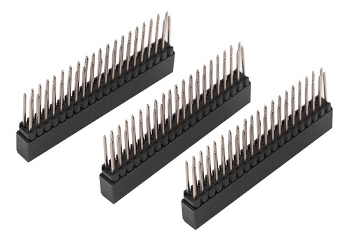 3 * 40 Pines Hembra Pines De Doble Fila Para Raspberry Pi