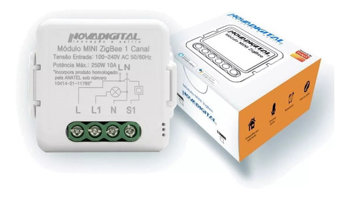 Módulo Mini Novadigital Ms-104z Zigbee Wifi Smart Switch