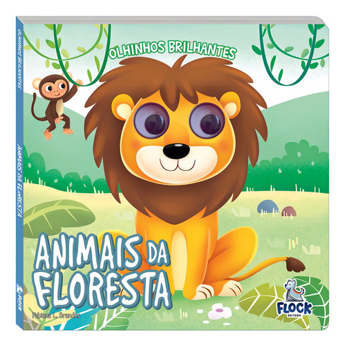 Livro Olhinhos Brilhantes: Animais Da Floresta, De Mammoth World. Editorial Blu Editora, Tapa Livro Cartonado En Português, 2023