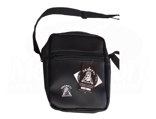 Imagem 1 de 3 de Shoulder Bag Mini Bolsa Pochete Preta Dkampy 604