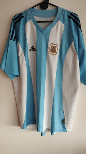 Camiseta Selección Argentina 2002 Climalite (Usado)