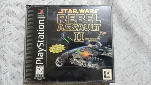 Ps1 Star Wars Rebel Assault Discos En Exelente Estado