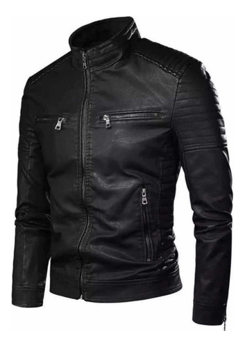 Chaqueta De Cuero For Hombre De Súper Promoción A1