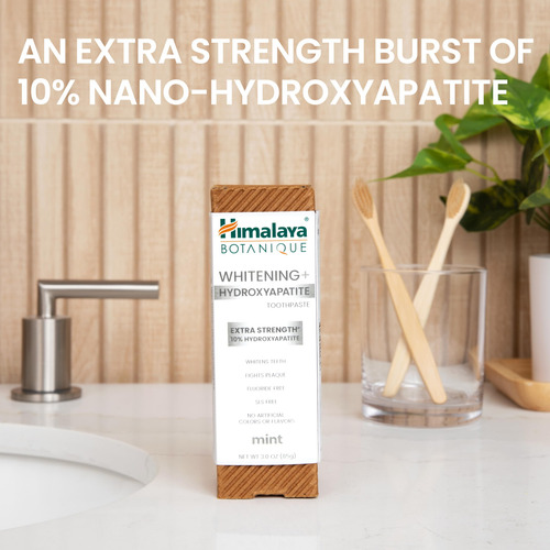Pasta De Dientes Himalaya Botanique Whitening+ Hidroxiapatit