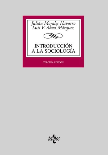 Libro Introducción A La Sociología De Luis V Abad Márquez Ju