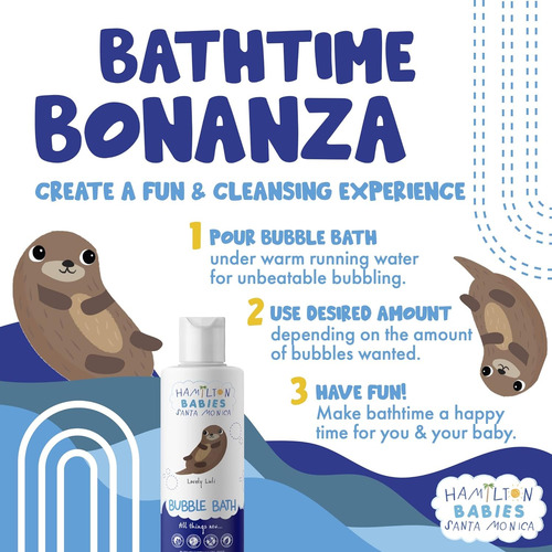 Lovely Luli Bubble Bath - Baño Para Bebé, 10 Oz Líquidas, In