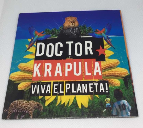 Cd Doctor Krapula Viva El Planeta Rock Colombiano