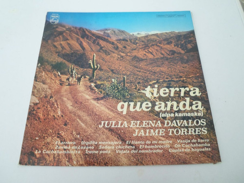 Julia Elena Davalos Jaime Torres - Tierra Que Anda - Vinilo