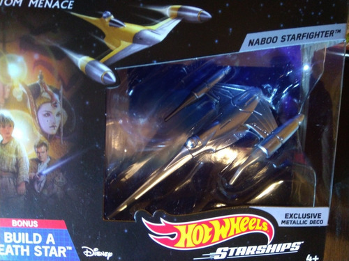 Hot Wheels Star Wars Conmemorativo Naboo Starfighter