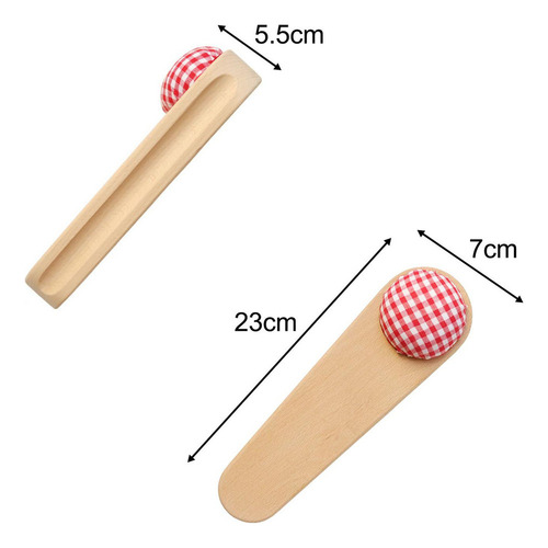 Clapper De Sastres De Madera Dura Multiusos Patchwork Para