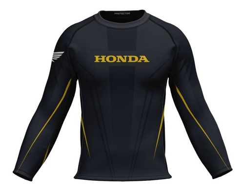 Camisa Proteção Uv50+ Segunda Pele Honda Rg01-156