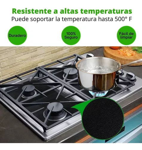 GENERICO Protector De Estufa Lamina Reutilizable Cocina De Gas