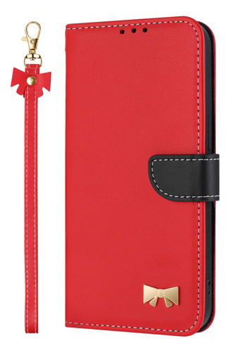 Funda De Piel Sintética Para Xiaomi Poco C65/c55 Rfid, Ranura, Tapa Abatible, Soporte