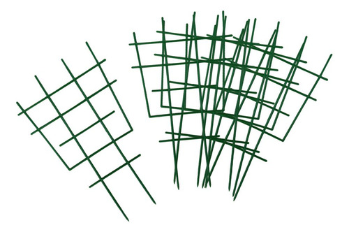 Estacas De Soporte Para Plantas De 6 Piezas, Enrejado De