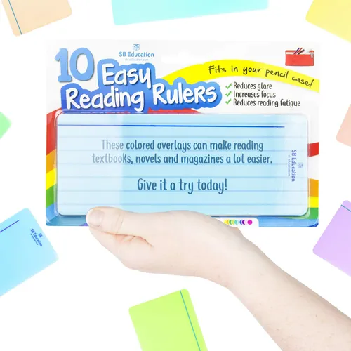 Regla De Lectura Superposiciones Colores Para Dislexia