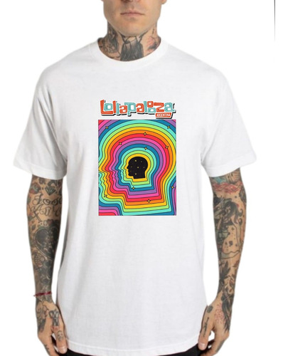 Remera Lollapalooza Argentina  2024/ Psicodélico  