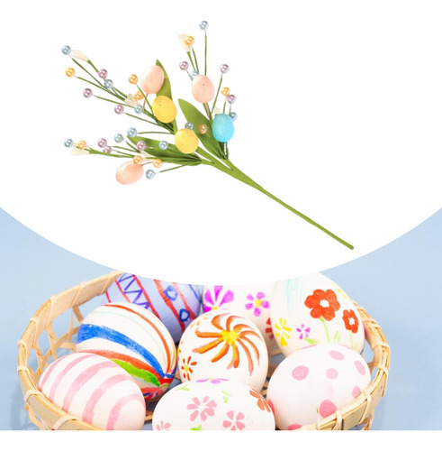 Rama De Árbol De Pascua, Decoración Creativa Para 1 Unidad