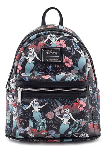 Loungefly X Disney Little Mermaid Ariel Mini Mochila Bolso D