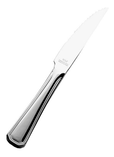 Cuchillo Asado Cubiertos Volf Carat Acero Inoxidable