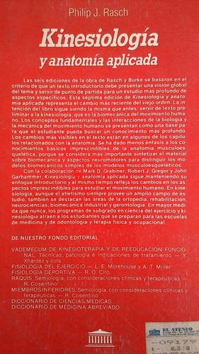 Kinesiología Y Anatomía Aplicada - Philip J. Rasch