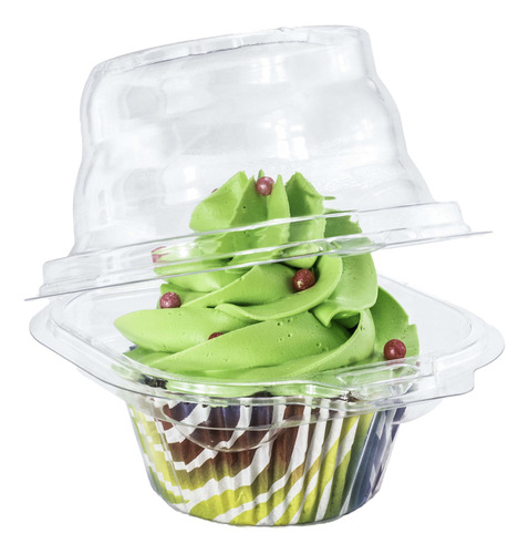 Katgely Contenedor Individual Para Cupcakes (paquete De 100)