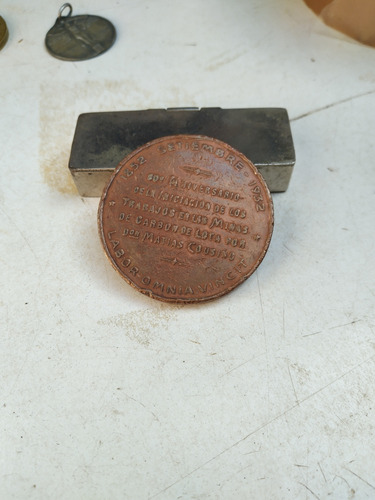 Medalla Minas De Lota 1932 80 Años 