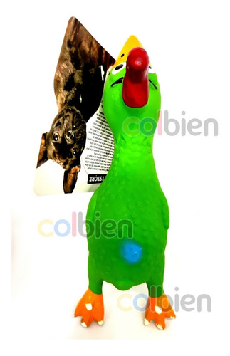 Juguete Chillon Mascota Ule Goma Con Sonido