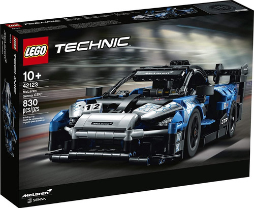 Imagen 4 de 7 de Lego Technic 42123- Mclaren Senna Gtr(830 Piezas)