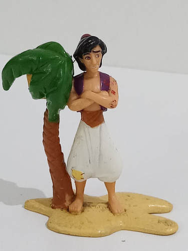 Figura Aladdin Con Base (original Disney)