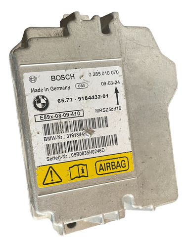 Modulo Sensor Bolsas Volante Bmw 120i 118i X1 (Usado)
