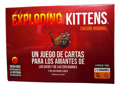 Explotting Kittens Juego De Mesa En Español