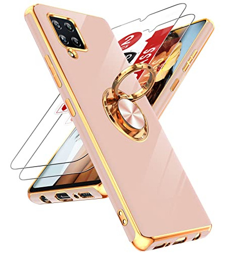 Funda Para Galaxy A42 5g Rosa Rose Gold Edge-02