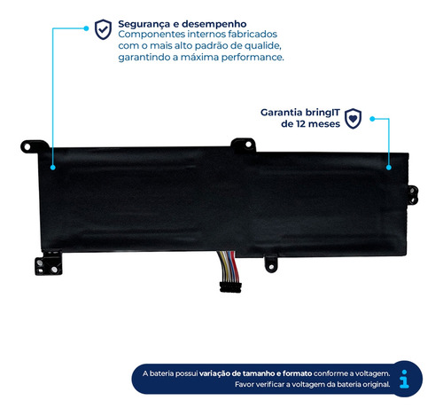 Bateria Para Notebook Lenovo 320-15ikb | 4100 Mah
