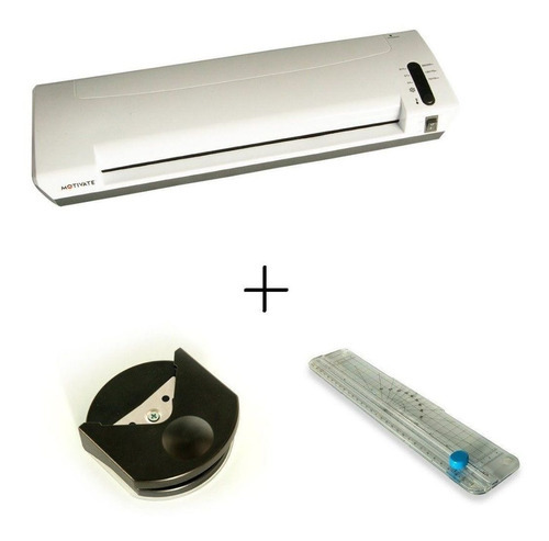 Kit Plastificadora Refiladora Canteadeira A3 - 110 Motivate Voltagem 110v