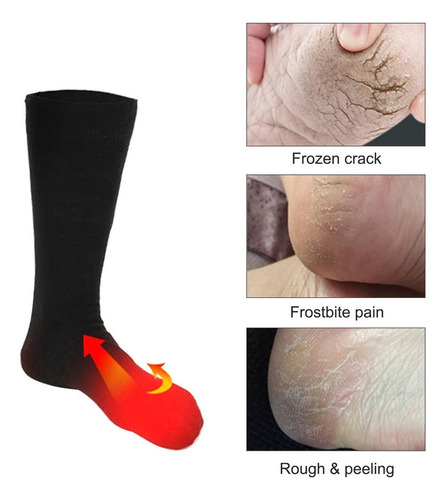 Calcetines Con Calefacción, Calcetines De Calefacción Para P