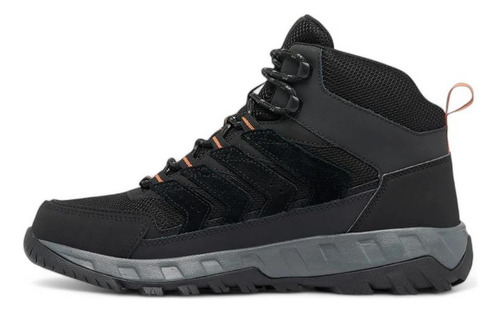 Botín Hombre Columbia Strata Trail Mid Waterproof Negro