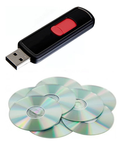 Cd De Audio Y Dvd De Video A Pendrive