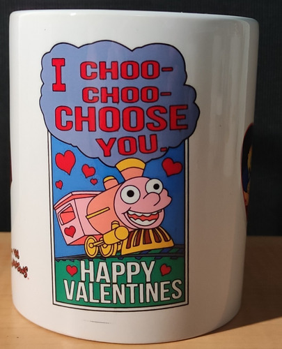 Taza De Los Simpsons - Choo Choose You Trenecito Rafa Y Lisa