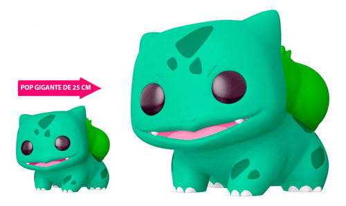 Pokémon Bulbasaur 25 Cm Funko Pop! 454 Super Sized Pop