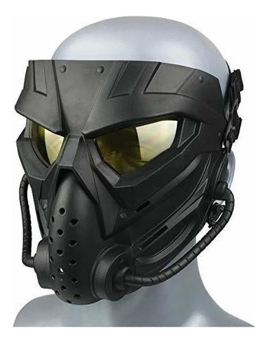 Casco Anyoupin Alien Airsoft Mask Máscara Táctica De Cara 