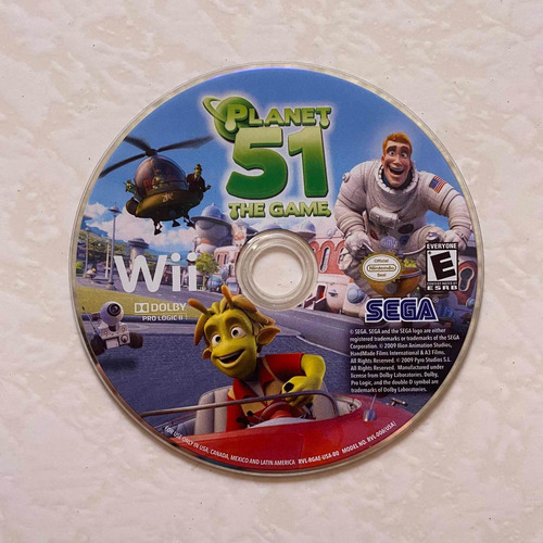 Planet 51 The Game Juego Para Tu Wii