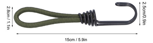 Cable Para Tienda De Campaña, 10 Unidades, Gancho Elástico D