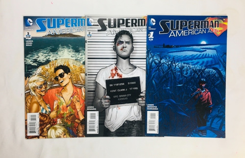 Superman American Alien Dc Comics 3 Números Lote