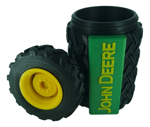 Kit Mate Y Yerbera Cosechadora En Impresión 3d. John Deere
