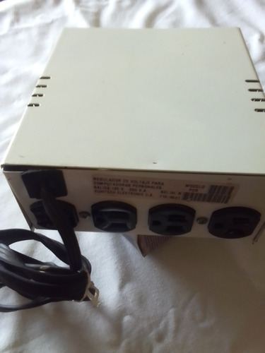 Transformador De Voltaje Y Protector Para Cpu Y Otros Electr