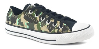 Zapatillas Converse All Star Camufladas Mujer Urbano | MercadoLibre 📦