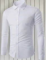 Comprar Camisas Lisas Entalladas Elástizadas Slim Fit - Sublime For Men