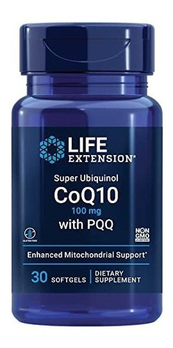 Suplemento Life Extension Super Ubiquinol Coq10 Con Pqq Y Sh