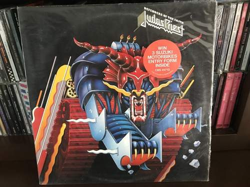 Judas Priest - Defenders Of The Faith Lp 1984 Uk Vinyl