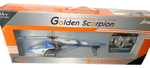 Helicóptero De Alineación Golden Scorpion Con Radio Control